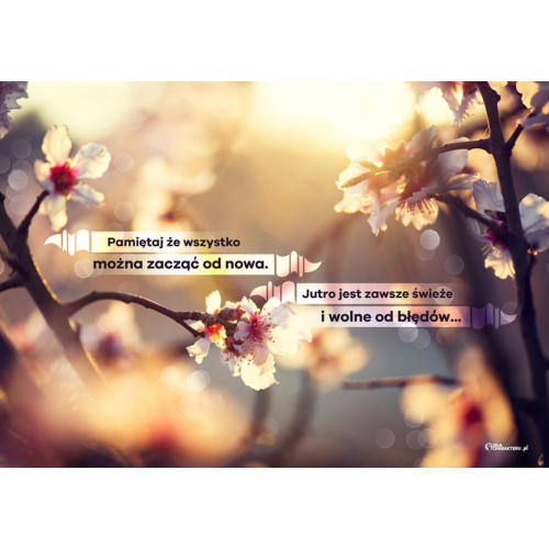 #090 Pamiętaj że wszystko można zacząć od nowa